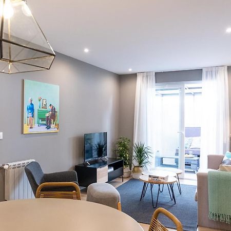 Apartamento De Diseno Centrico Con Terraza Espectacular Santiago de Compostela Bagian luar foto