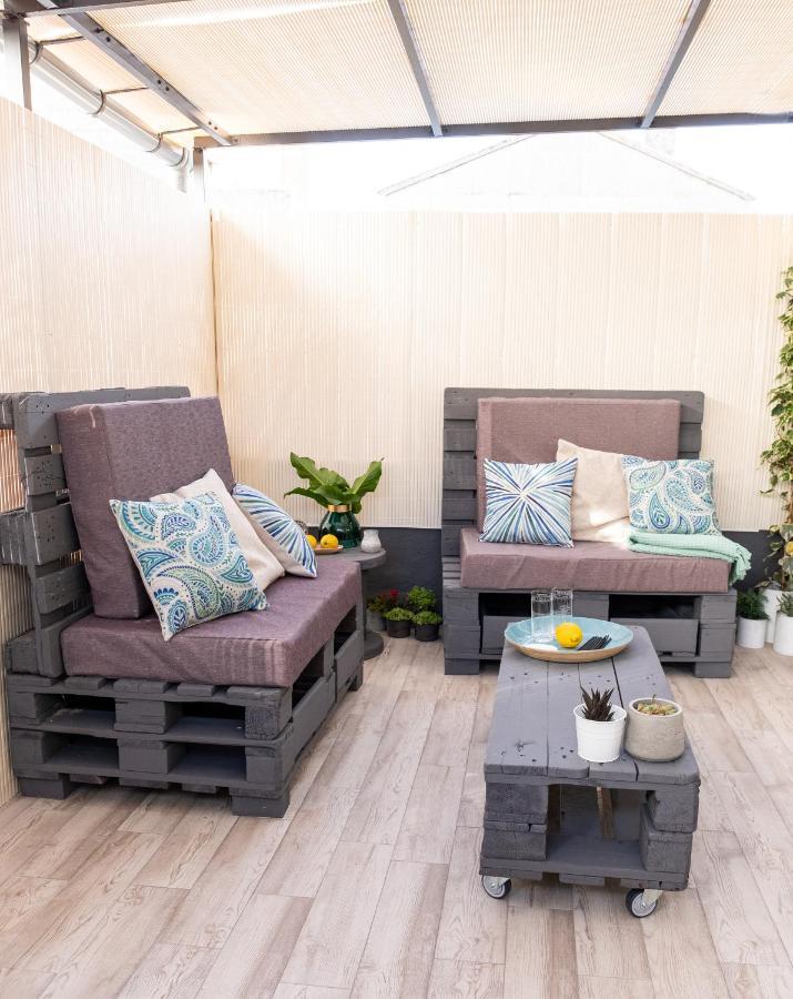 Apartamento De Diseno Centrico Con Terraza Espectacular Santiago de Compostela Bagian luar foto