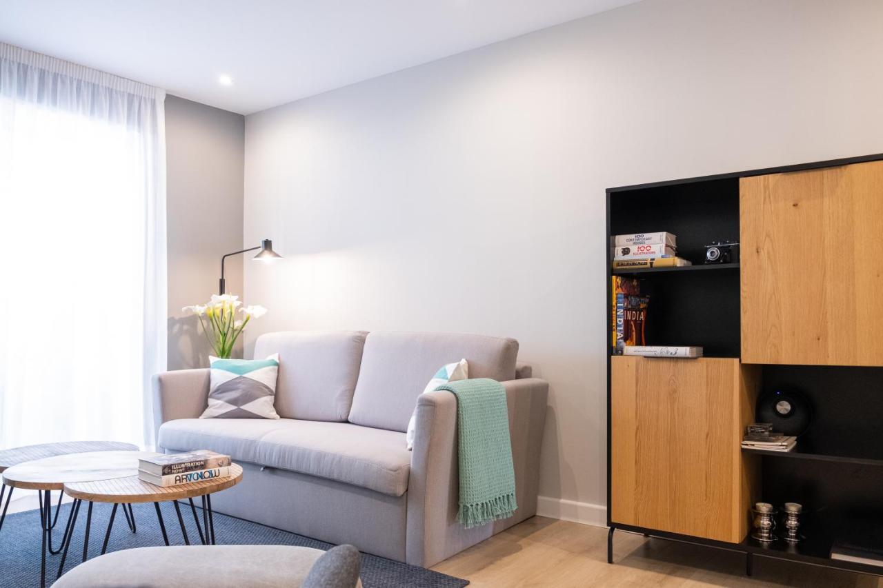 Apartamento De Diseno Centrico Con Terraza Espectacular Santiago de Compostela Bagian luar foto