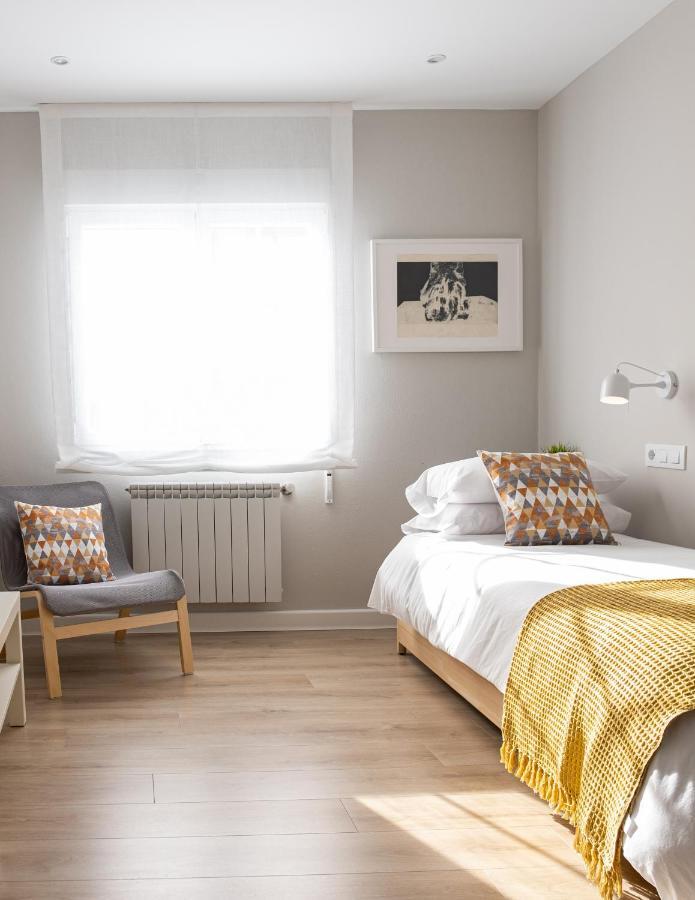 Apartamento De Diseno Centrico Con Terraza Espectacular Santiago de Compostela Bagian luar foto